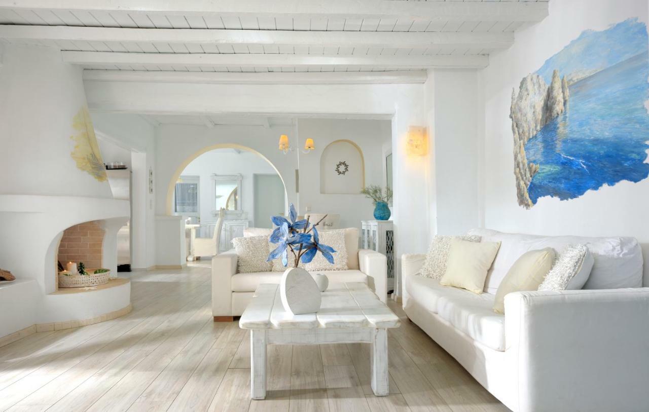 La Vie In Blue Villa Ornos  Bagian luar foto